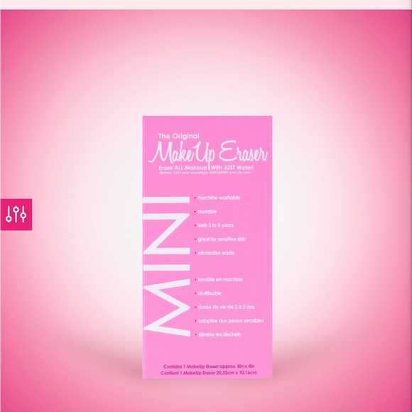 MAKEUP ERASER remover Mini Pink reusable sustainable soft wipes travel vacation - Picture 4 of 4